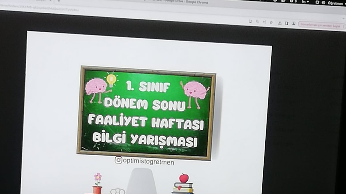 DÖNEM SONU FAALİYET HAFTASI ETKİNLİKLERİ